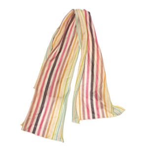 Missoni, zig-zag woven multi colour scarf, 216 x 32 cm