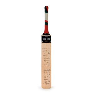 1960 Australia V West Indies 'Tied Test': full size cricket bat,&hellip;