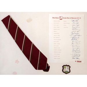West Indies cricket Tour of Australia 1975-76: official team&hellip;