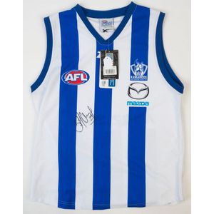 North Melbourne: blades guernsey (size L), signed by kangaroos…