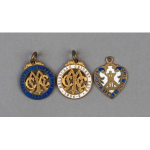 Melbourne Cricket Club, membership fobs for 1903-04 (#768),…