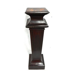 Mahogany Inlay Pedestal - 108x30cm - Pedestals - Furniture