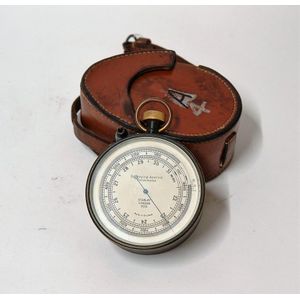 An early 20th century Stanley 'Surveying Aneroid Compensated'…