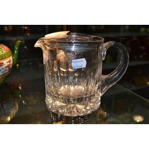 Large jug with Elkington plate mount with pip strainer, approx…