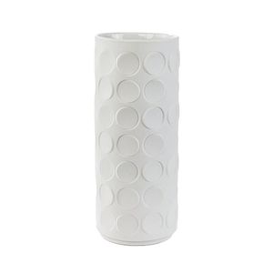 Op Art bisque vase by Winterling of Germany. Height 23.5 cm. 9.…