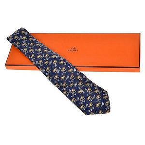 A silk tie by Hermes, styled with rice field paddy workers on a&hellip;