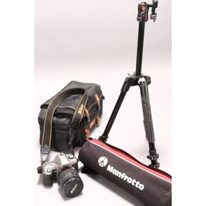 Nikon F80 camera and Manfrotto tripod, with Nikon Af Nikkor…