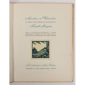 Kenneth MacQUEEN, adventure in watercolour. An artist's story…