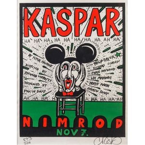 Martin Sharp (1942-2013), Kaspar (Nimrod series), silkscreen…
