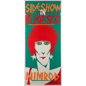 Martin Sharp (1942-2013), Sideshow in Burlesco (Nimrod series),…
