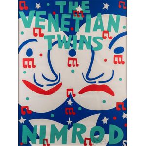 Martin Sharp (1942-2013), the Venetian twins (Nimrod series),…