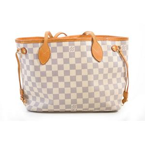 Louis Vuitton Brown Damier Ebene Coated Canvas Neverfull PM Gold