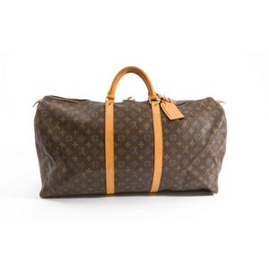 Louis Vuitton Vintage 1995 Monogram Keepall 60 Travel Duffle Bag