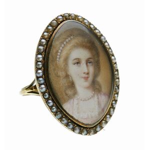 Georgian and Victorian mourning jewellery - rings - price guide and values