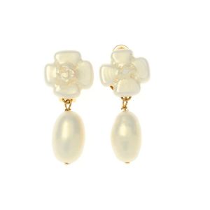 A pair of Chanel costume earrings, clip earrings set with… - Earrings ...