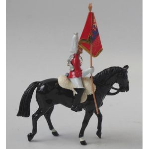 Mounted Blues And Royals Standard Bearer