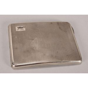 Australian Prouds sterling silver cigarette case, marked stg.…