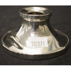 George V sterling silver ink well Chester 1912, makers Herbert…