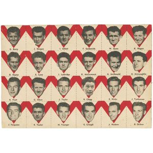 1956 Argus 'Fireside Footballers', complete South Melbourne…