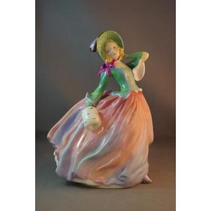 Three clown figures comprising Royal Doulton 'Harlequin', Cascade and  Porceval examples, Nao swan vase and three figures, two Lladro geese, etc -  Collectors & Clearance Sale
