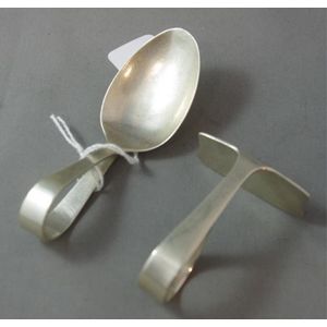 Sterling Silver childs pusher and spoon set hallmarked…