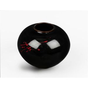 An ovoid glazed earthenware vase by Greg Daly, signed Daly and&hellip;