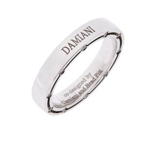 A diamond ring, Damiani. Twenty semi-bezel set round brilliant&hellip;