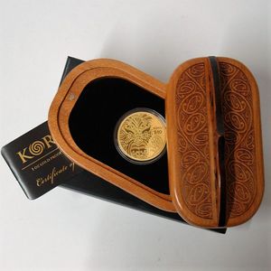 New Zealand 2013 gold $10 proof 'KORU' coin, 1oz troy pure.999…