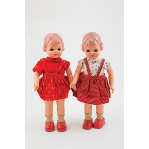 Modern Toys Japan All Hard Plastic Walking Doll blue sleeping…