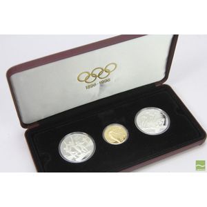 Olympic coin set featuring $200 Australian gold proof coin,…