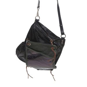 Black and Green Patent Handbag by Pauric Sweeney - Handbags & Purses ...