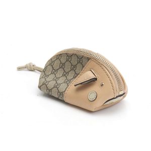 2000s Louis Vuitton Brown Classic Monogram Groom Edition Round Coin Purse  at 1stDibs