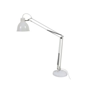 Superlux White Desk Lamp - 102cm Height - Lamps - Table & Desk - Lighting