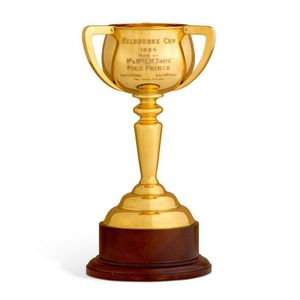 The 1964 Melbourne Cup won by Polo Prince, 9ct gold, James…