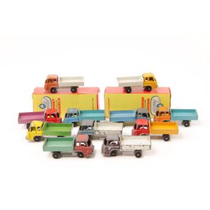 Eleven Fun Ho 29 Bedford Truck two mint in box, nine play worn.