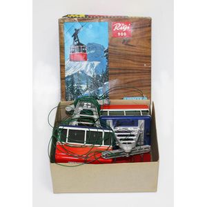 Lehmann Rigi 900 Alpine Cable Car, German tinplate toy (OCB).…