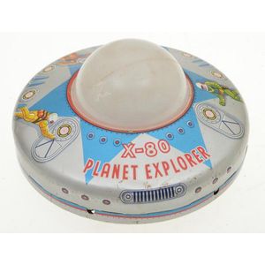 Masudaya toys (Japan) X-80 Planet Explorer, 1963 (crack to…