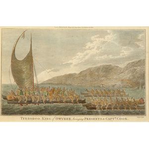 Sydney Parkinson, 'Representation of A War Canoe of New Zealand.…