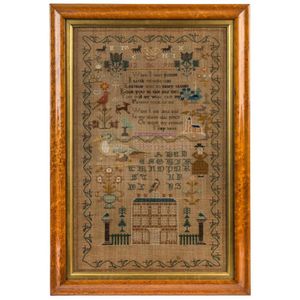 Antique and vintage samplers - price guide and values