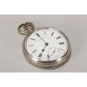 Antique Sterling Silver English Lever Pocket Watch - Watches - Pocket ...