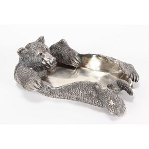 Russian silver bear dish, beautifully made in the ofrm of a…