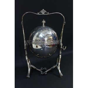 A silverplate St Patricks college sports trophy Presented by D.…