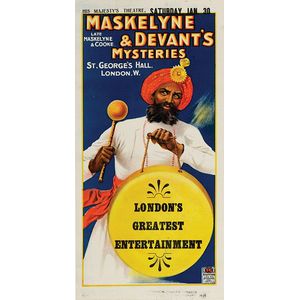 Maskelyne & Deviants Mysteries, St. George's Hall, London,…