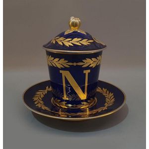 Sevres and Sevres style cup and saucer - price guide and values