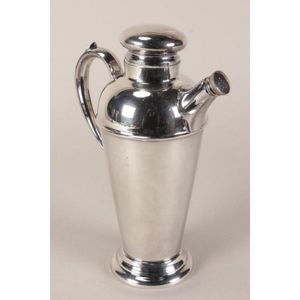 HÔTEL Silver Vintage Cocktail Shakers