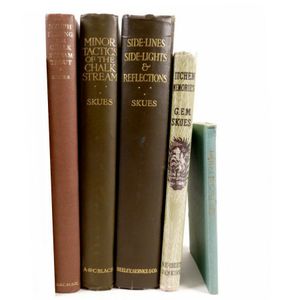Five fishing titles by G.E. Skues, comprising: 'Side-Lights &…