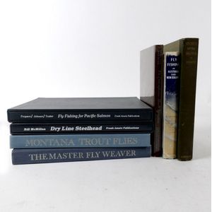 Four slip-cased modern American fishing titles, Montana Trout…