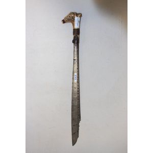 Old South East Asian Dyak Mandau,well carved handle approx 55&hellip;
