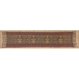 A framed South East Asian textile Sarawak (Borneo), 170.7 x 40&hellip;