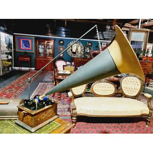 Edison cylinder phonograph, antique 'Standard' American model…
